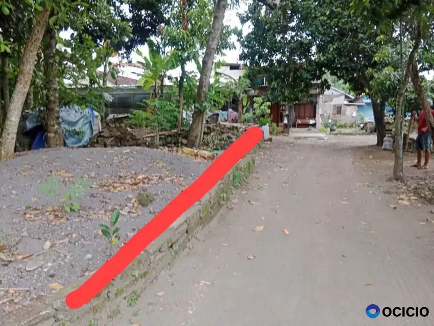 Dijual Tanah SHM Pekarangan Di Barat Puskesmas Cebongan