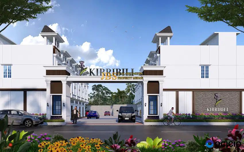 Villa 2,5 Tingkat Dijual di Komplek Kirribili Jalan Sidomulyo - Medan