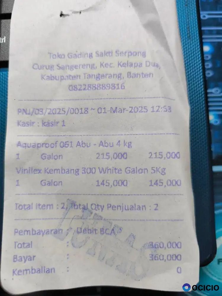 Rumah luas Legok permai Tangerang