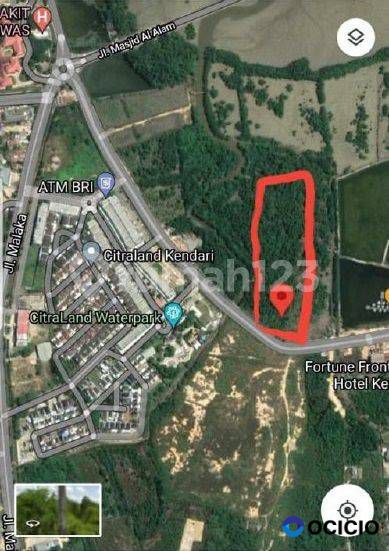 Tanah 0 Jalan Raya Madusila (Depan Waterpark Citraland) Kendari