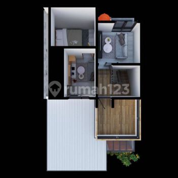 Jual Rumah Gaya Jepang Modern Dekat Toll Desari