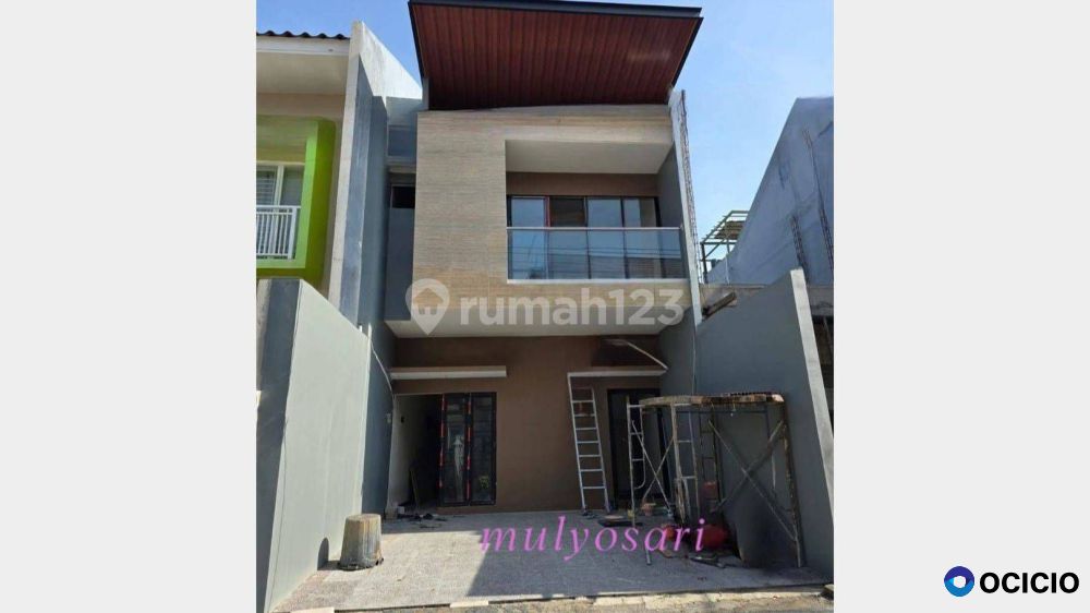 Rumah baru GRESS minimalis, dekat Kampus C Unair, Mulyosari, SBY