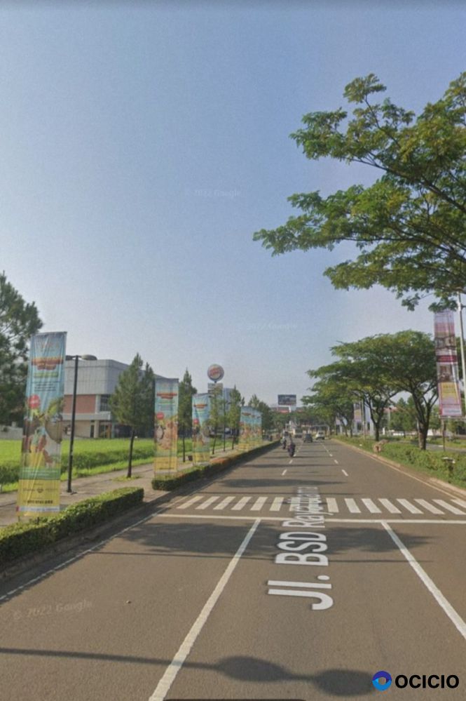 Dijual Kavling Komersial De Park 1 di Jln. BSD Raya Utama, BSD City