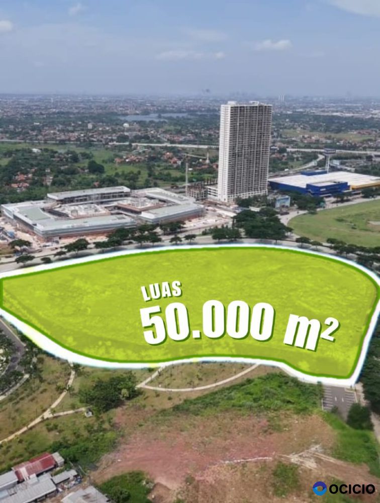 Dijual Kavling Komersial di Jalan Jalur Sutera Boulevard, Alam Sutera