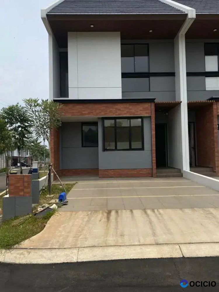 Dijual rumah baru hook di perumahan sutera sawangan depok