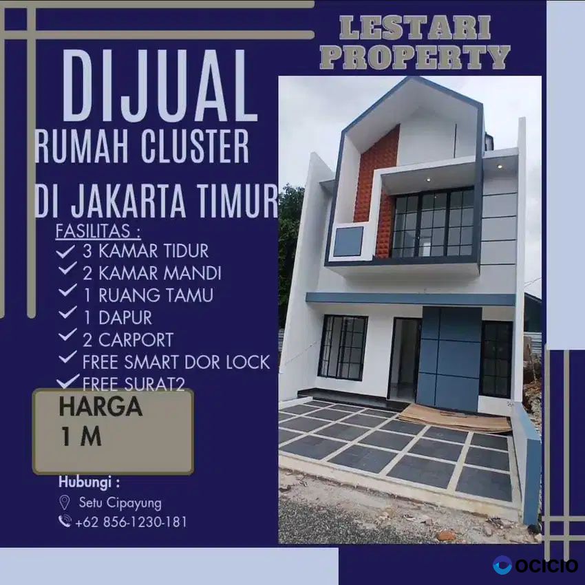 DiJual Rumah Siap Bangung Dijakarta Timur