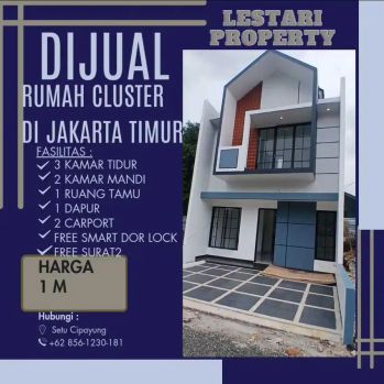 DiJual Rumah Siap Bangung Dijakarta Timur