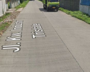 Dijual Pabrik/Gudang di Jl. Raya Serang, Kawasan Industri Tristate, Cikupa