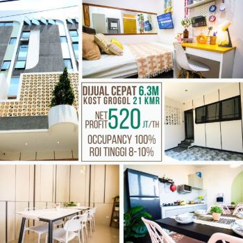 Dijual Rumah Kost di Jl.Muwardi, Grogol, Kec.Grogol Petamburan, Jakarta Barat