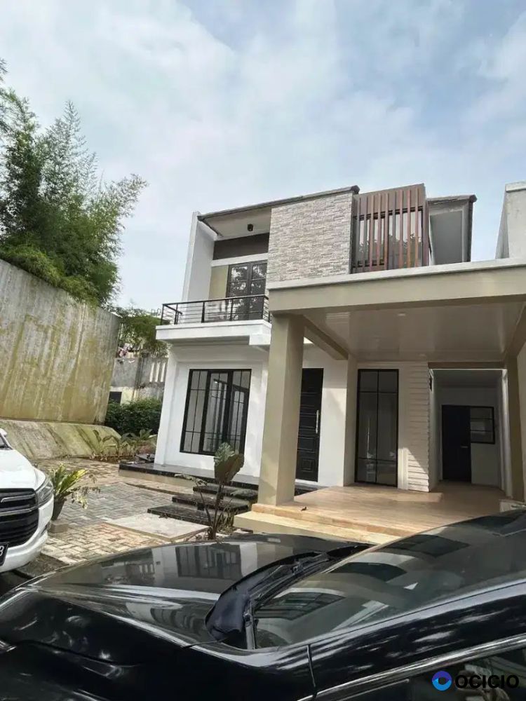 Dijual rumah bangunan baru hook LT128 LB 175 di kotawisata cibubur