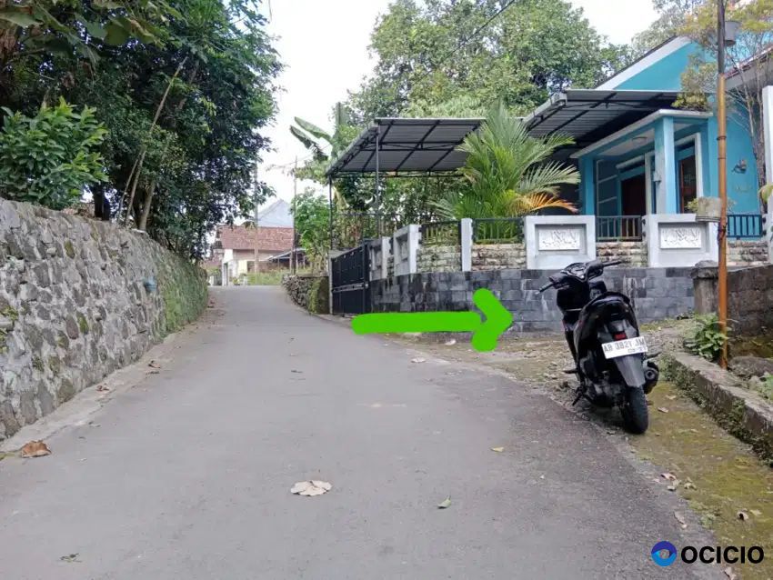 Dijual Tanah Pekarangan Kosong Di Selatan Pom Bensin Gendol Tempel