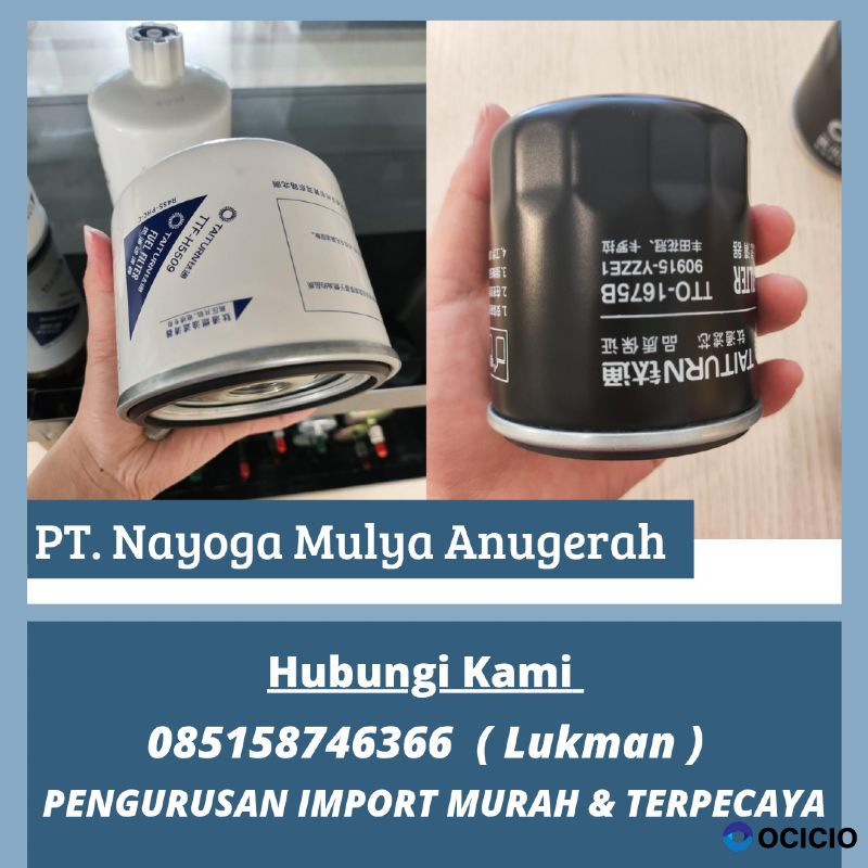 jasa import filter dari guangzhou by air - nayoga logistics