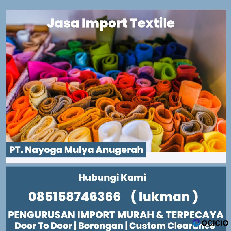jasa kirim textiles dari guangzhou - nayoga logistics
