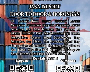Jasa Import Mesin Pabrik Dari China Ke Indonesia