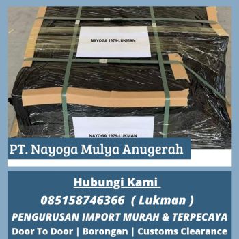 Jasa import guangzhou door to door - nayoga logistics