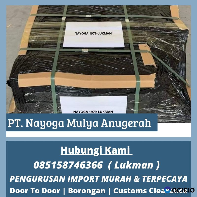Jasa import dari china jakarta door to door - nayoga logistics