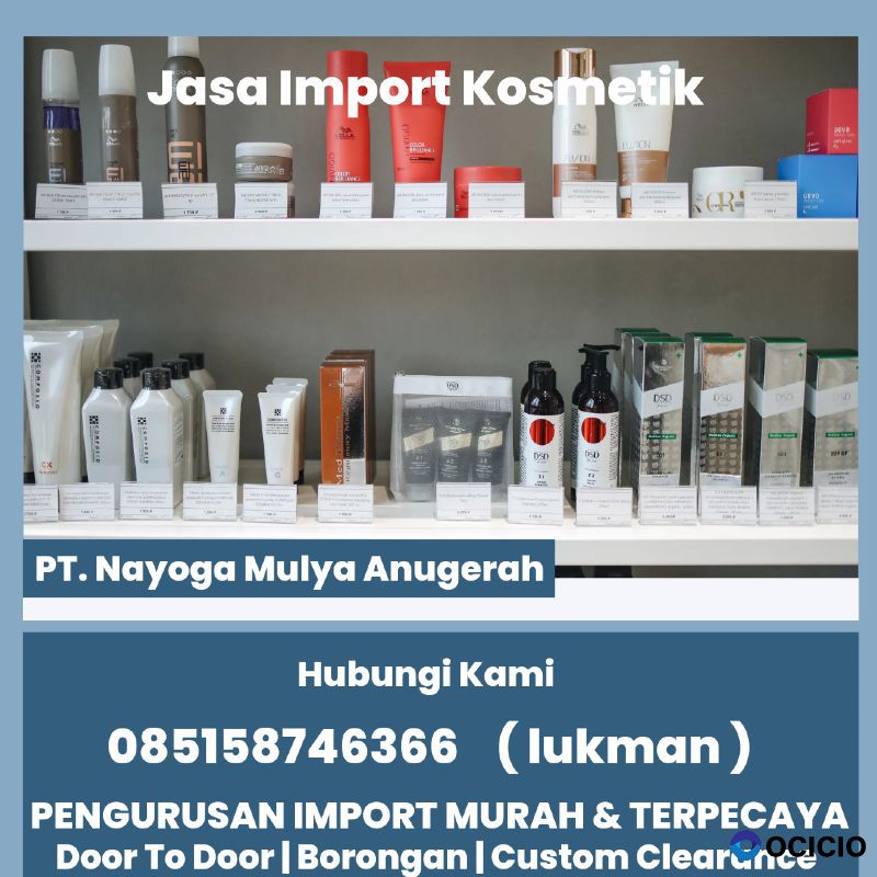 Jasa import kosmetik guangzhou - nayoga logistics