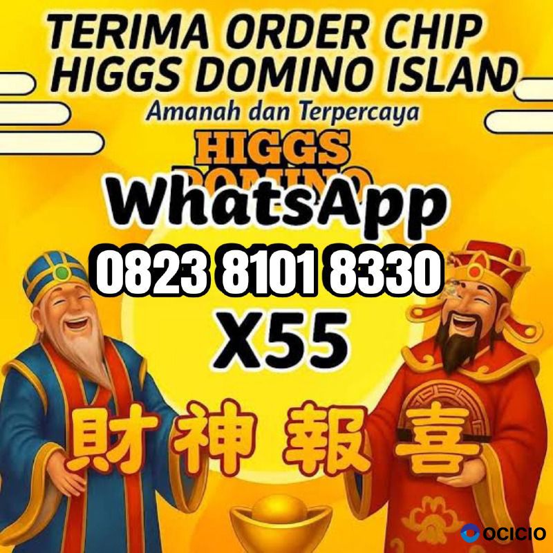 Terima Bongkaran Chip Higgs Domino Island