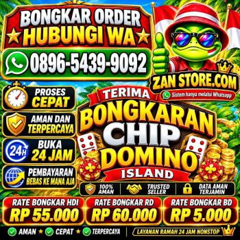 TERIMA BONGKAR CHIP HDI HIGGS DOMINO ISLAND JUAL BELI CHIP HDI WA 0896-5439-9092