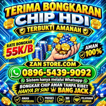 Terima bongkaran chip Higgs domino island aman dan terpercaya wa 089654399092