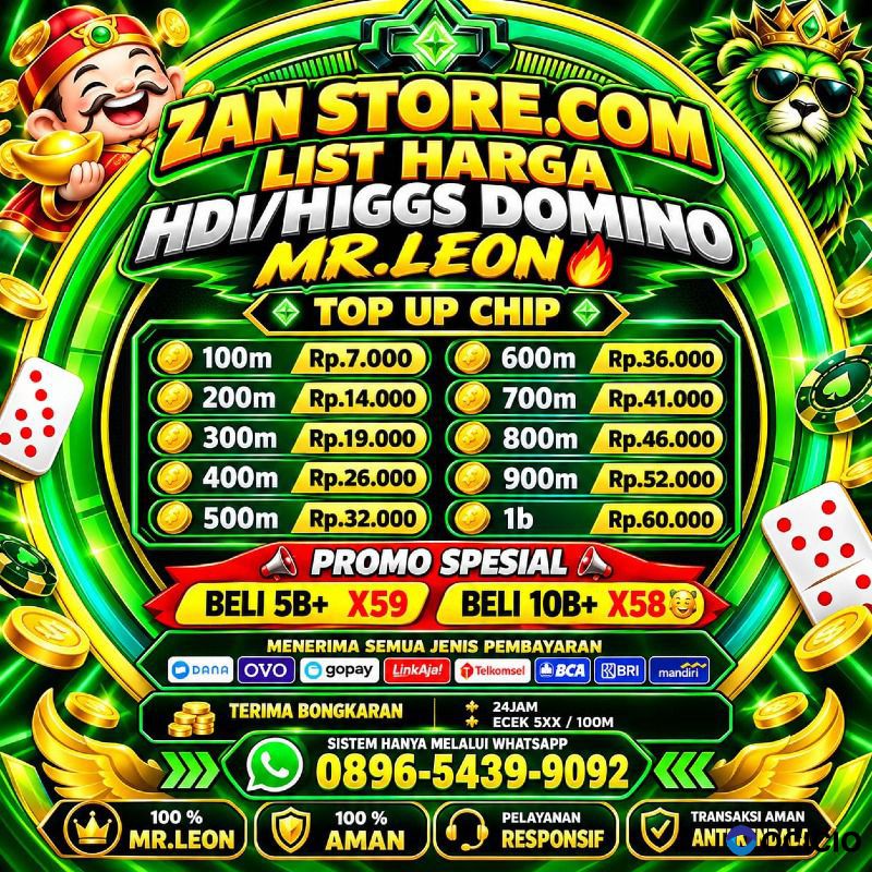 Terima bongkaran chip Higgs domino island aman dan terpercaya wa 089654399092