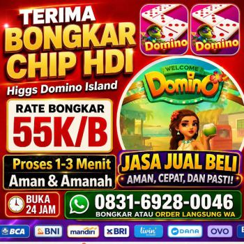 AGEN TERIMA BONGKAR CHIP HDI BUKA 24 JAM 0831-6928-0046