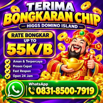Agen Bongkar Chip Hdi Higgs Domino Island Amanah Dan Tepercaya 💯 Resmi Amanah