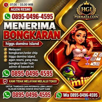 KHUSUS TERIMA BONGKAR CHIP DOMINO ISLAND HIGGS 🔥 BUKA 24JAM WA:089504964595