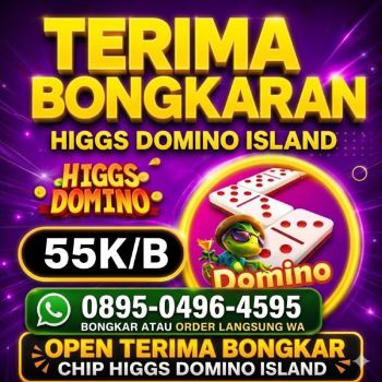 TERIMA BONGKAR CHIP HDI HIGGS DOMINO ISLAND JUAL BELI CHIP HDI WA:0895 04964 595