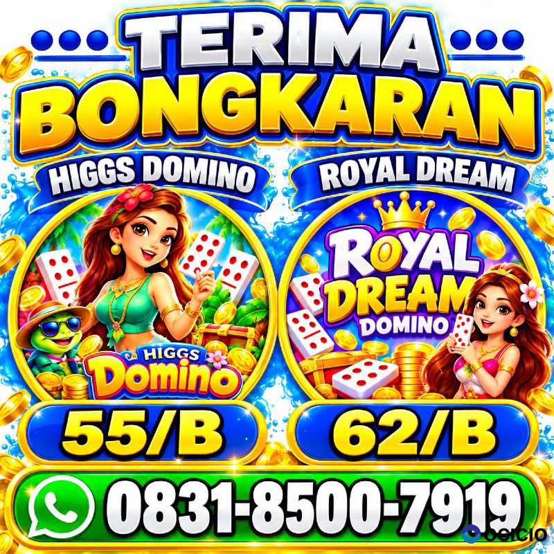 KHUSUS TERIMA BONGKARAN CHIP HIGGS DOMINO ISLAND TERPERCAYA AGEN BONGKAR HGI 💯💯