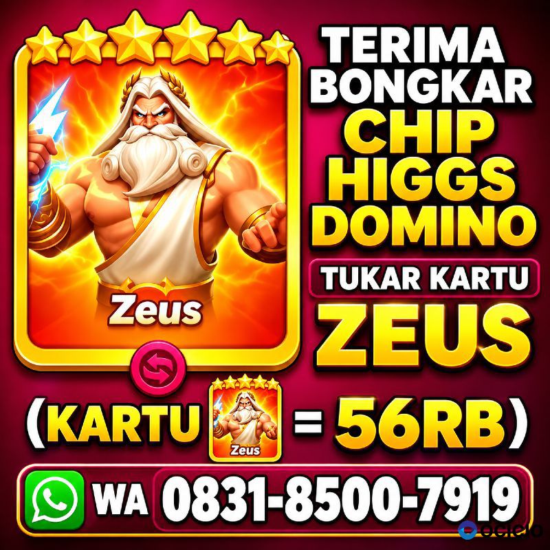 READY BONGKARAN CHIP HIGGS DOMINO AMANAH PROSES CEPAT OPEN 24JAM
