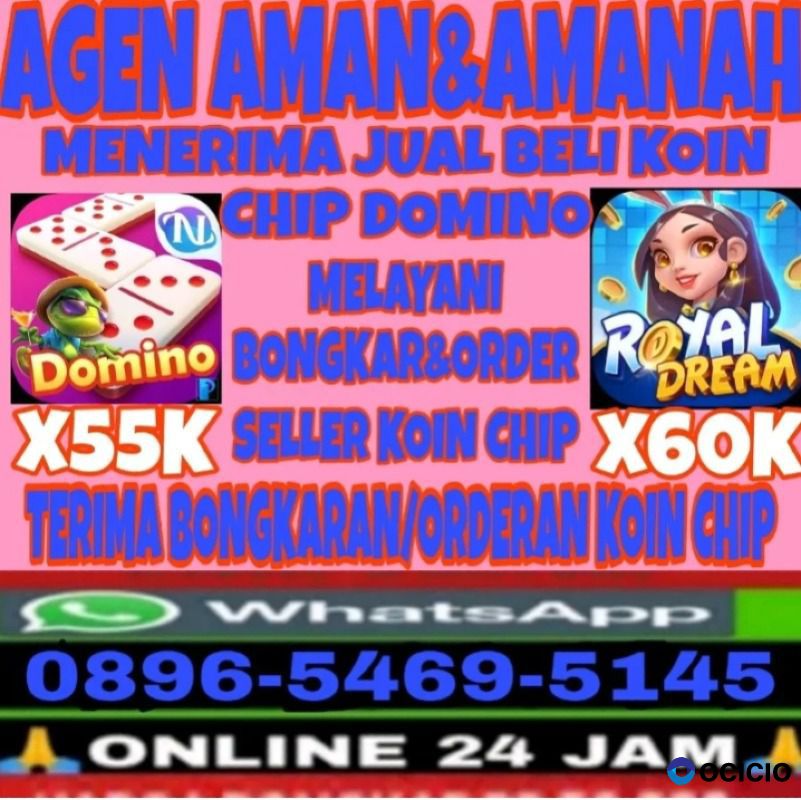 Jual beli chip higgs domino island yang aman dan amanah