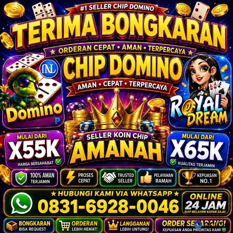 Terima bongkar chip royal dream aman dan amanah