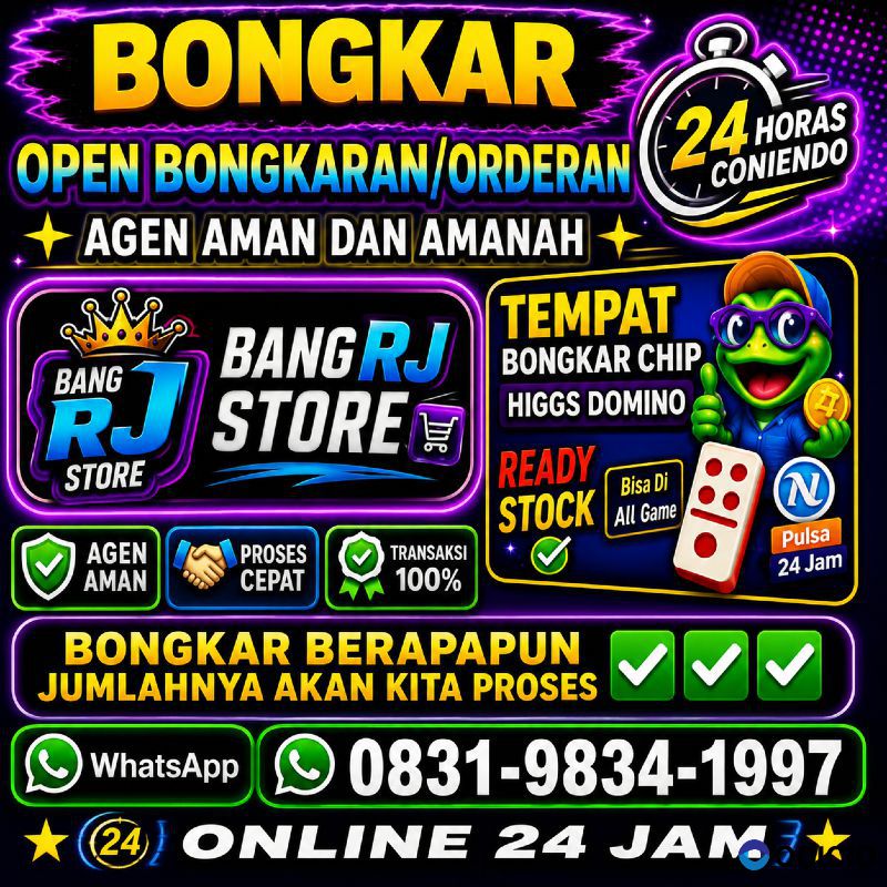 KHUSUS TERIMA BONGKARAN CHIP HIGGS DOMINO ISLAND TERPERCAYA AGEN BONGKAR HGI 💯💯
