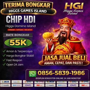 KHUSUS BONGKAR CHIP DOMINO HDI HGI TERPERCAYA WA: 085658391986