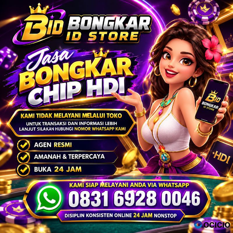 Agen terima bongkar chip higgs domino island 24 jam aman dan amanah 🥰🙏
