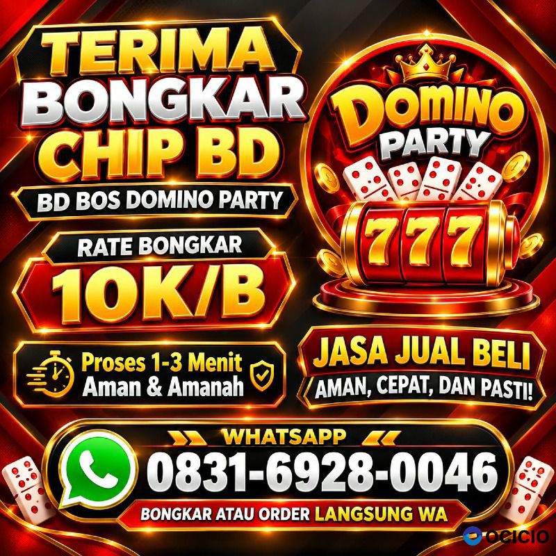 AGEN BONGKAR CHIP BOS DOMINO PARTY
