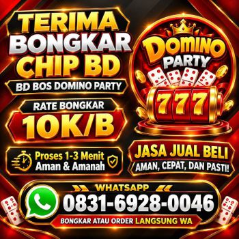 AGEN BONGKAR CHIP BOS DOMINO PARTY