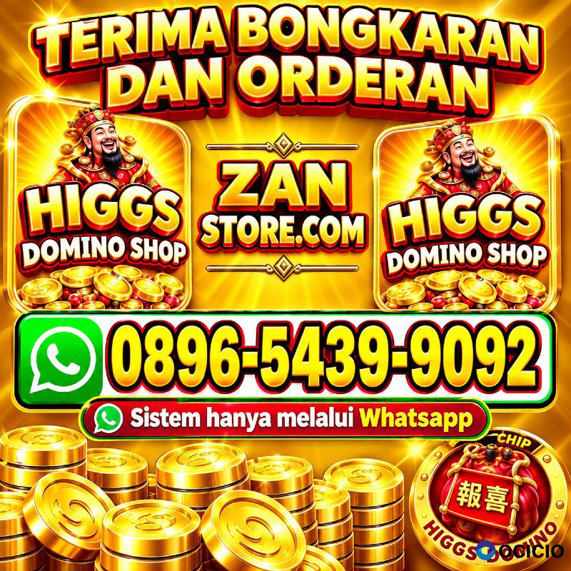 Terima bongkar chip Higgs domino island aman dan terpercaya
