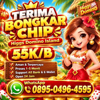 TERIMA BONGKAR CHIP HDI HIGGS DOMINO ISLAND JUAL BELI CHIP HDI WA:0895-0496.4595