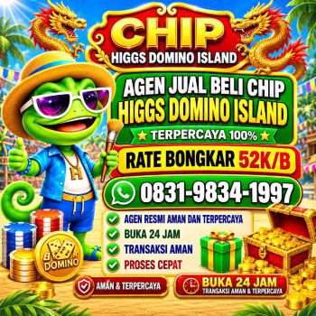 TERIMA BONGKAR CHIP HDI HIGGS DOMINO ISLAND JUAL BELI CHIP HDI WA 083198341997