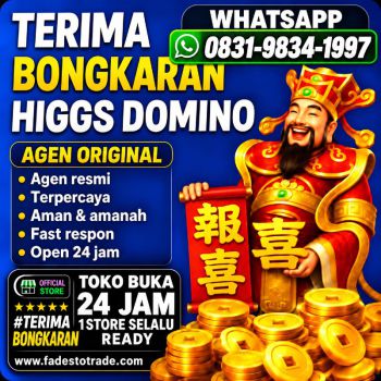 TERIMA BONGKAR CHIP HDI HIGGS DOMINO ISLAND JUAL BELI CHIP HDI WA 083198341997