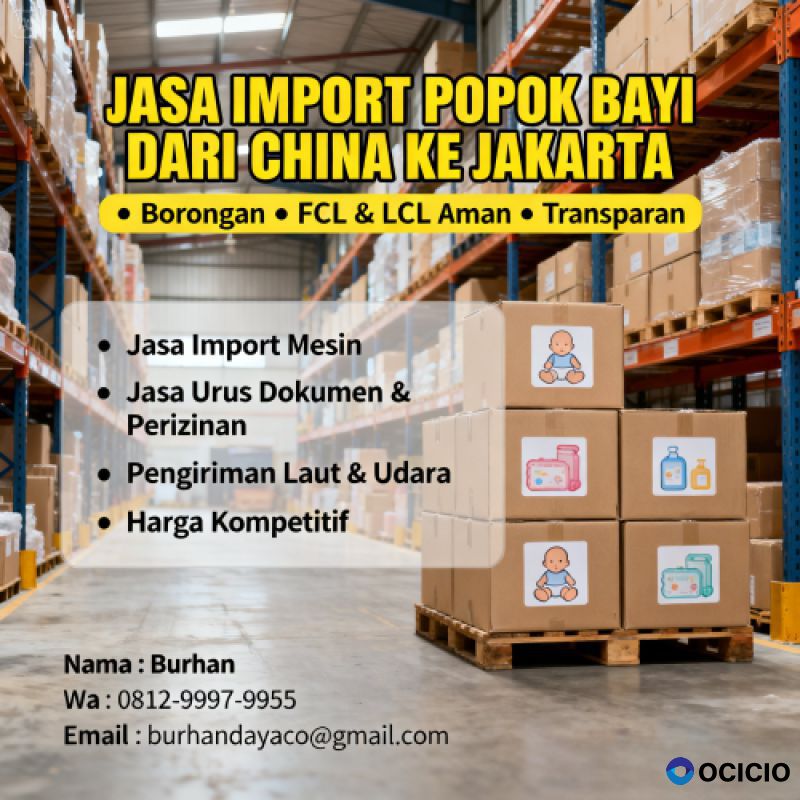 jasa import Popok bayi 081299979955