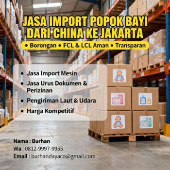 jasa import Popok bayi 081299979955