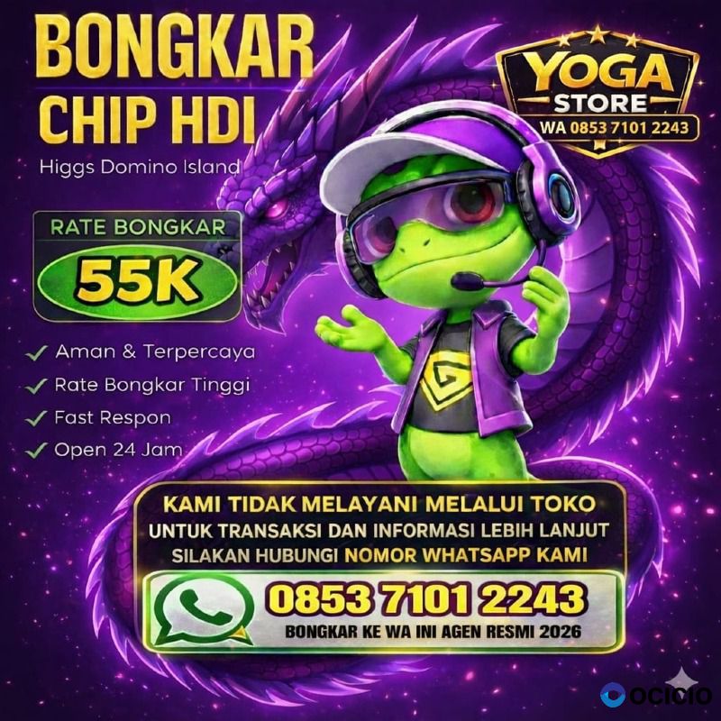 Terima Bongkar Chip Domino Island