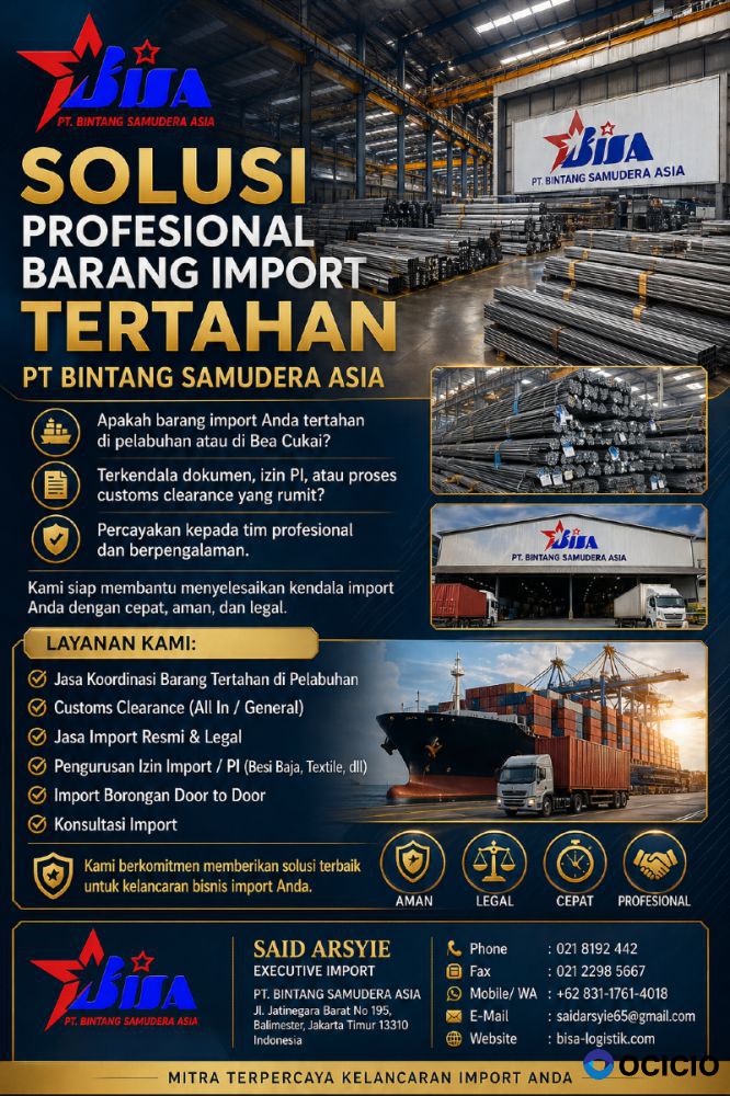 UNDERNAME IMPORT & CUSTOMS CLEARANCE INDONESIA