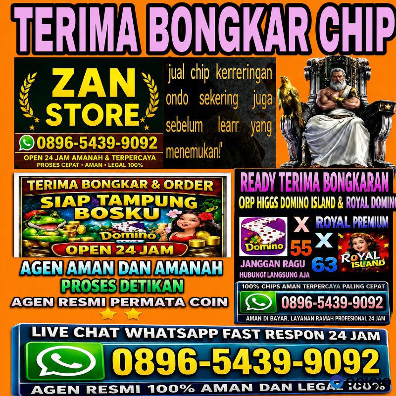 Terima Bongkar Chip Higgs domino island Amanah terpecaya