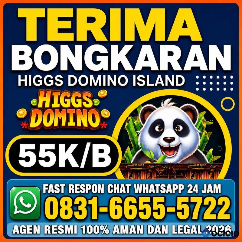 TERIMA BONGKAR CHIP HIGGS DOMINO ISLAND WA 0831 6655 5722