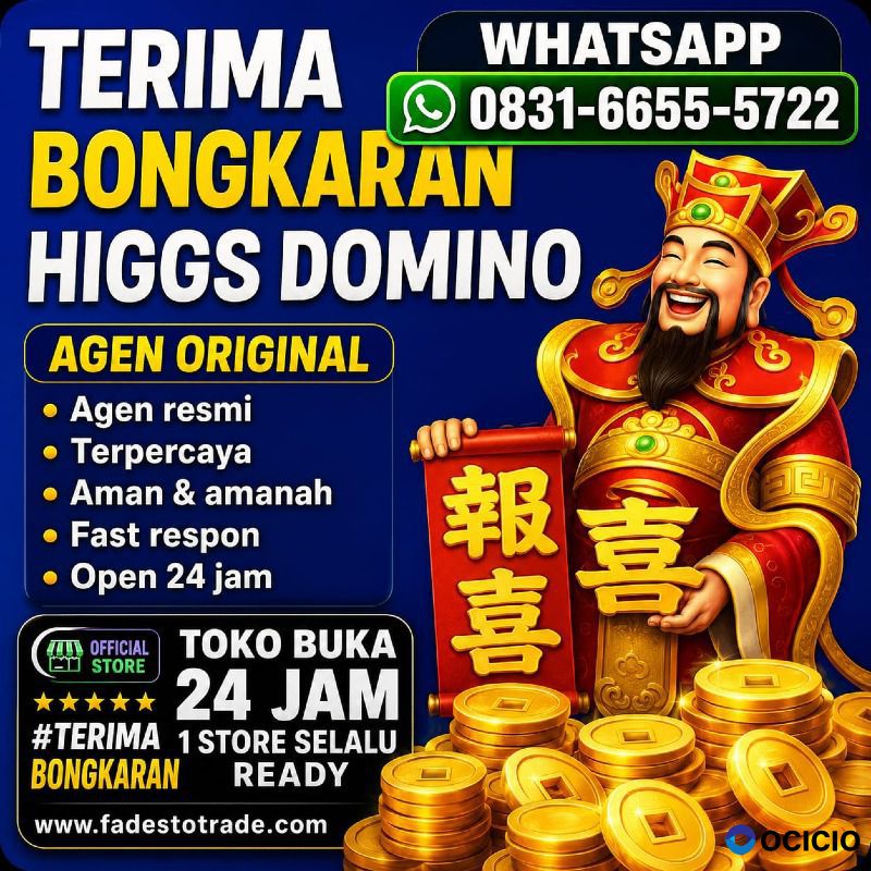 AGEN KHUSUS TERIMA BONGKAR CHIP DOMINO ISLAND AMANAH WA 0831-6655-5722