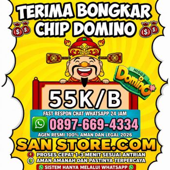 Terima bongkar chip Higgs domino island aman dan terpercaya wa 0897-669-4334